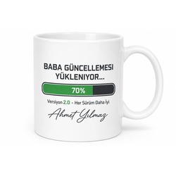 Baba Güncellemesi Yükleniyor Yazılı Komik Kupa Bardak Babalar Günü Hediyesi