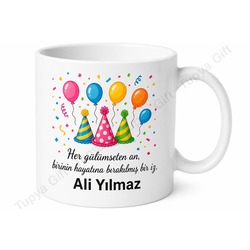 Animatör Hediyesi Kişiye Özel Baskılı Kupa Bardak Animatöre Hediye