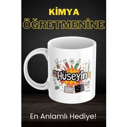 Kimya Öğretmenine Özel Kişisel Tasarım Kupa - Öğretmenler Günü Hediyesi