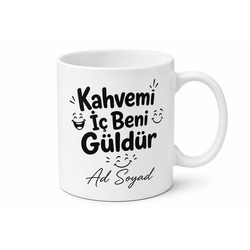 Mizah Seven İçin Mesajlı Hediyelik Baskılı Kupa Bardak Komik Hediye