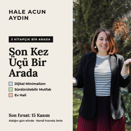 SON FIRSAT: ÜÇÜ BİR ARADA ÖZEL PAKET (Dijital Min.+ Sürd. Mutfak + Ev Hali)
