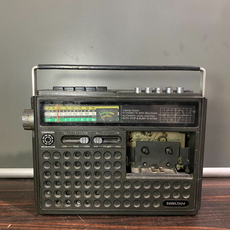 Antika Radyo-Kaset Çalar