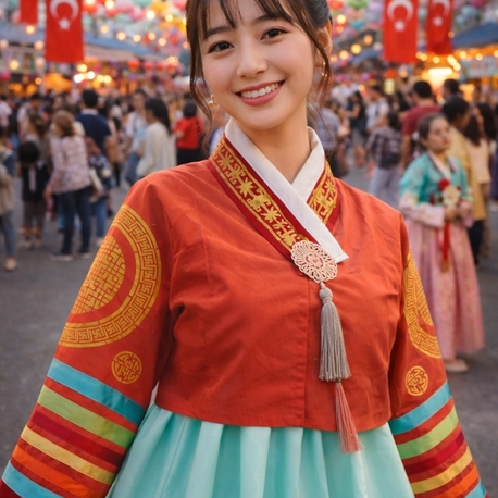 Geleneksel Kore Giyimi Hanbok