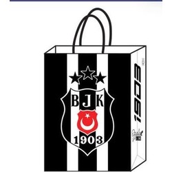 BEŞİKTAŞ KAĞIT ÇANTA LİSANSLI