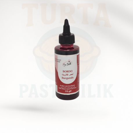 DR.GUSTO LİKİT BOYA BORDO 115 GR