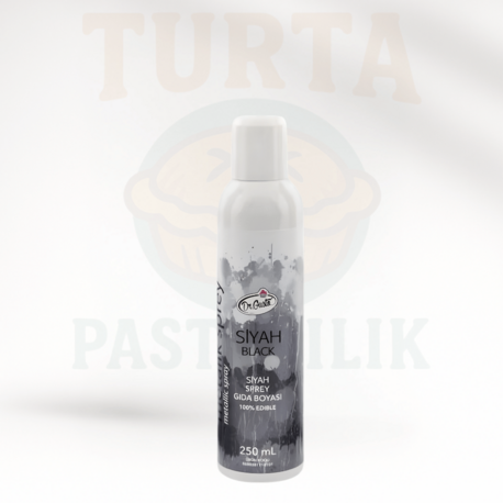DR.GUSTO METALİK SPREY 250 ML SİYAH