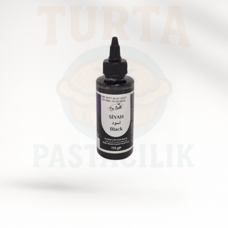 DR.GUSTO LİKİT BOYA SİYAH 115 GR