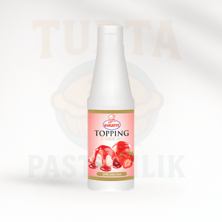 OVALETTE ÇİLEK TOPPING – 1 KG