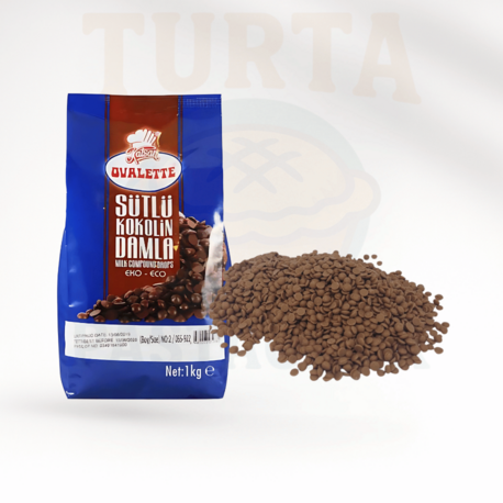 OVALETTE SÜTLÜ DAMLA KOKOLİN – 1 KG