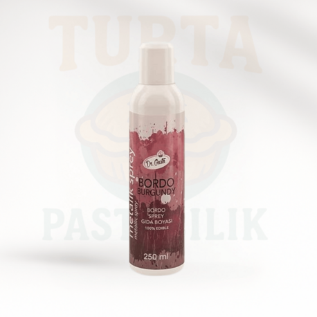 DR.GUSTO METALİK SPREY 250 ML BORDO