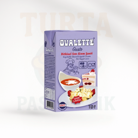 OVALETTE GUSTO ŞEKERSİZ SIVI ŞANTİ – 1 LİTRE