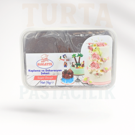 OVALETTE ŞEKER HAMURU KAHVERENGİ 1 KG