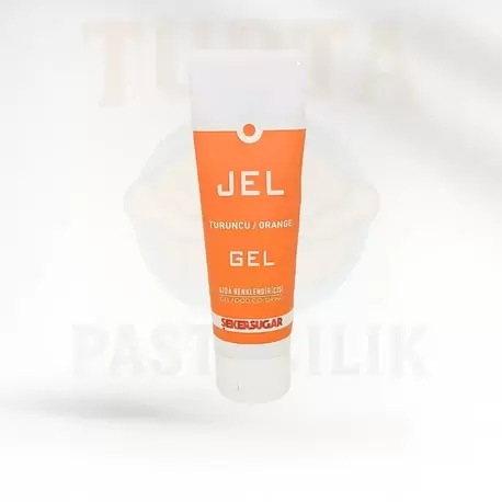 ŞEKER SUGAR JEL BOYA 100 ML TURUNCU