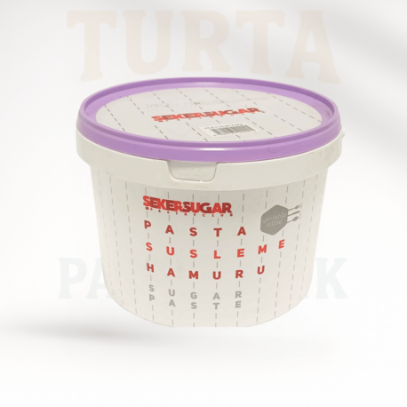 ŞEKER SUGAR ŞEKER HAMURU LİLA 2,5 KG
