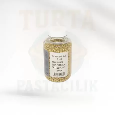 MY BAKE GOLD DEKORATİF DRAJE – 2 NUMARA