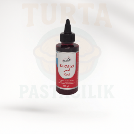 DR.GUSTO LİKİT BOYA KIRMIZI 115 GR