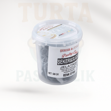 ŞEKER SUGAR ŞEKER HAMURU SİYAH 500 GR