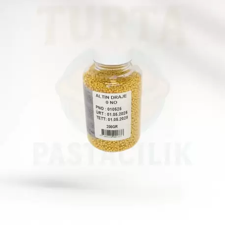 MY BAKE GOLD DEKORATİF DRAJE – 0 NUMARA