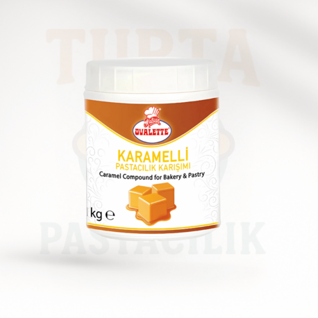 OVALETTE PASTA KARIŞIM KARAMEL – 1 KG