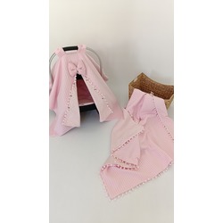 8) YENİDOĞAN 2 Lİ SETİ PEMBE 