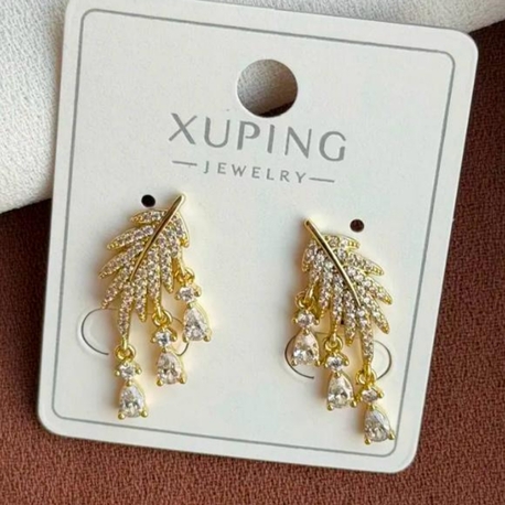 Xuping Yaprak Küpe