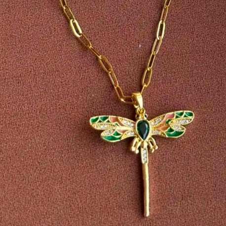 YUSUFÇUK ÇELİK GOLD KOLYE 