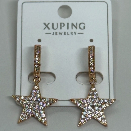 XUPİNG TAŞLI YILDIZ KÜPE 