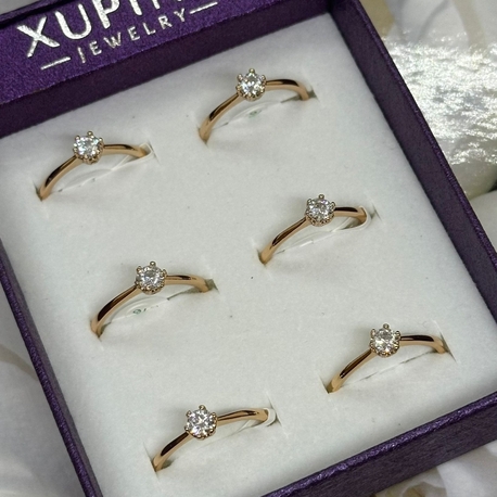 9 NUMARA XUPİNG TEKTAŞ YÜZÜK