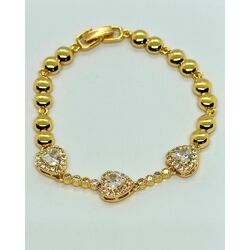 14K altın kaplama vip bileklik