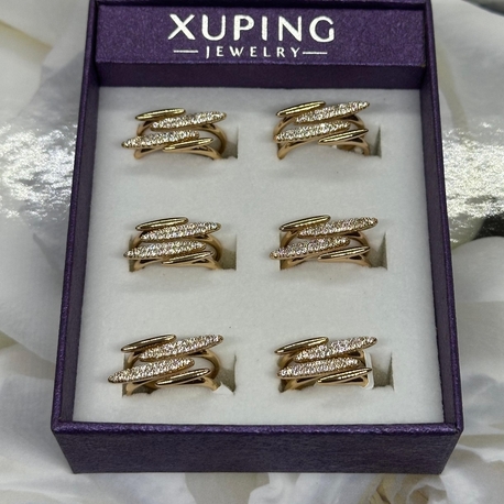 8 NUMARA XUPİNG IŞILTILI ZİGZAG YÜZÜK