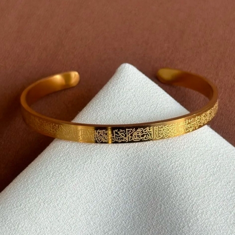 AYETEL KÜRSİ ÇELİK GOLD KELEPÇE
