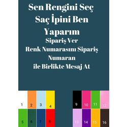 Saç ipi Hair Wrap Toka 