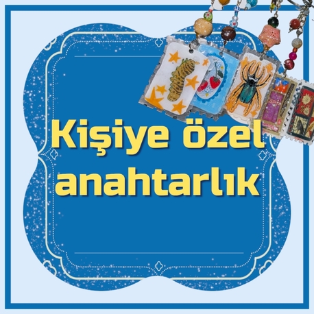 kişiye özel tasarım anahtarlık 