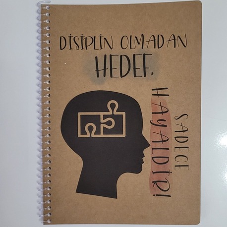 KPSS Özel Seri 1 - Spiralli A5 Çizgisiz Defter 80 Sayfa