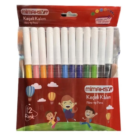 Mimaks 12’li Keçeli Kalem Seti