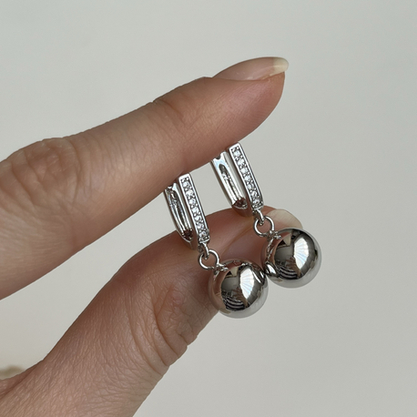 Silver Küpe | Xuping 
