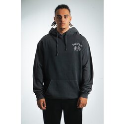 3 İplik Sardonsuz Oversize Hoodie – Raw Edge 