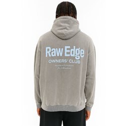 Oversize 3 İplik Asit Yıkamalı Hoodie
