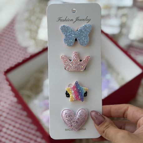 Saçsız Bebek Çıt Çıt Set Toka 