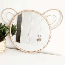 30cm rattan ayicik ayna
