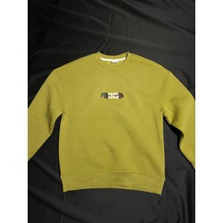 Mona Lisa Nakış İşlemeli Oversize Sweat