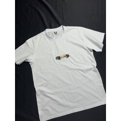 Mona Lisa Nakışlı Oversize T-shirt