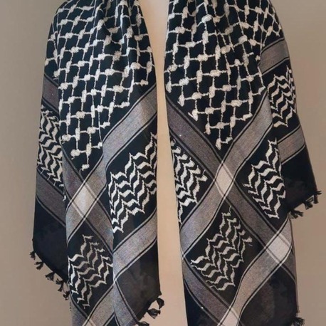 Unisex Filistin Çefye Yöresel Şal, Arap Şalı