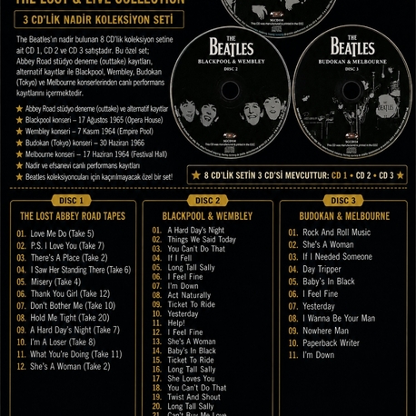 The Beatles Canlı ve Stüdyo Kayıtları