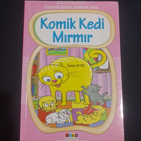 Komik Kedi Mırmır Öykü Kitabı
