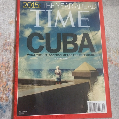 TIME 2015 Özel Sayısı (Küba & ABD Tarihi Kapak)
