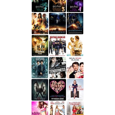 20 Adet Vcd Film Seti
