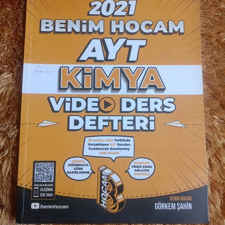 Benim Hocam AYT Kimya Video Ders Defteri