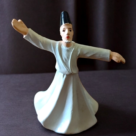 Semazen Biblo Beyaz 10 cm