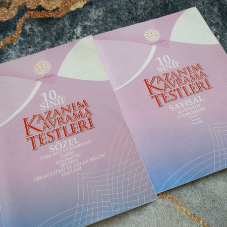 10. Sınıf Kazanım Kavrama Testleri Seti 